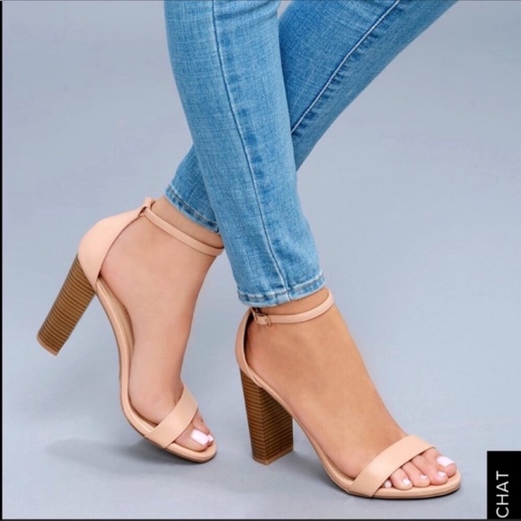Lulus Shoes - Lulus block heels. New.